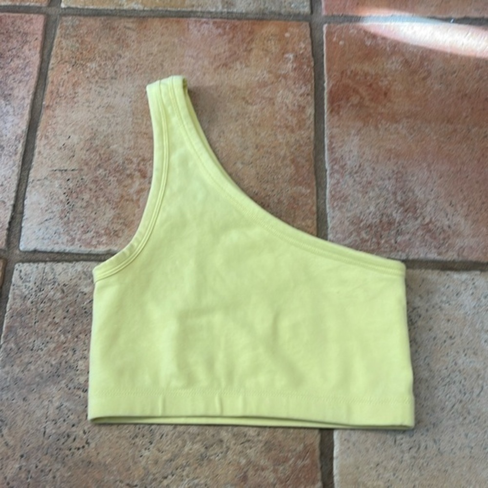 Zara, one shoulder crop top size extra small